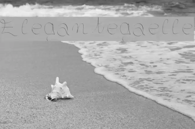 Elegantegaelle Font examples