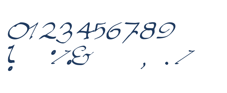 EleganthandScript Other Characters