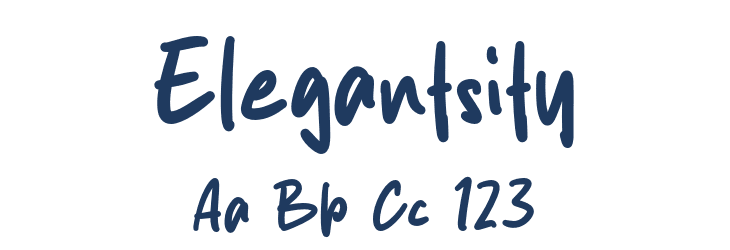 Elegantsity Font Preview