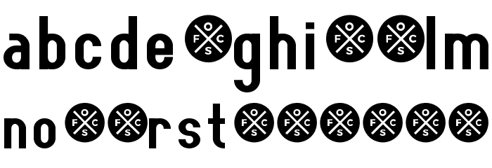 Elegrand Gothic Bold Demo Font LOWERCASE