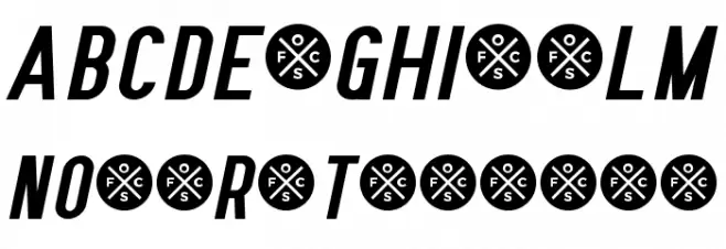 Elegrand Gothic Bold Italic 字体 大写