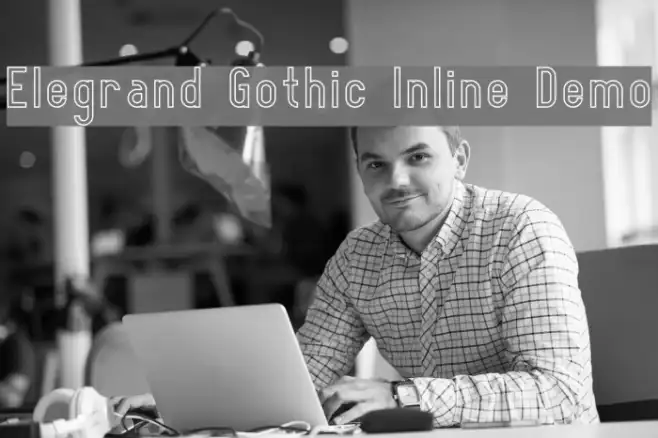 Elegrand Gothic Inline Demo Example 1