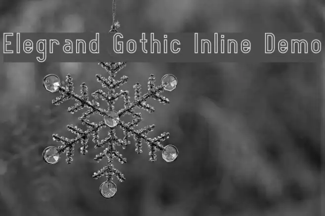 Elegrand Gothic Inline Demo Example 3