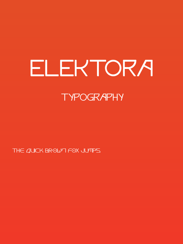 Elektora Poster