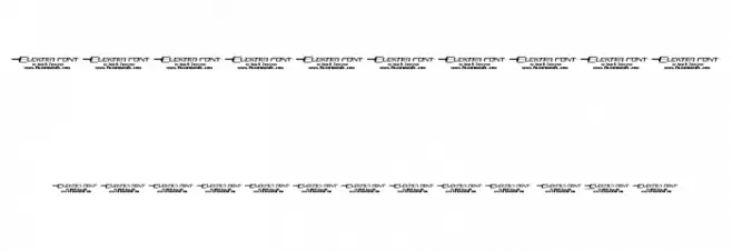 Elektra Font Alte caractere