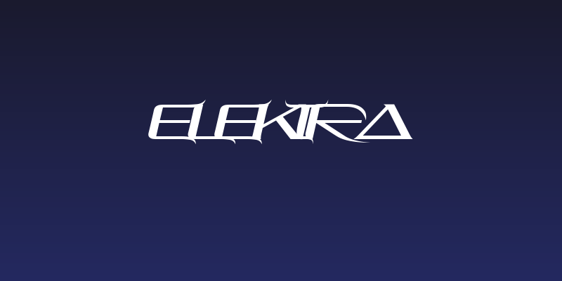 Elektra Social Header