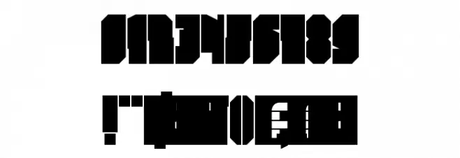 Elektro Regular Font OTHER CHARS