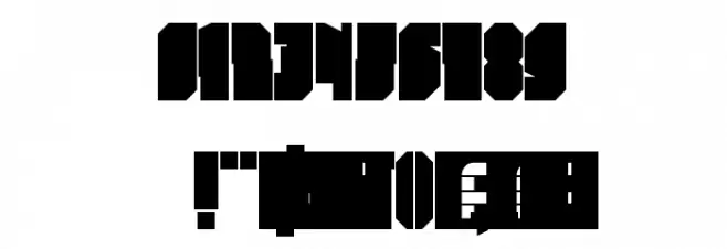 Elektro Regular Font OTHER CHARS