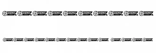 Elektroblooming Demo Italic Font OTHER CHARS