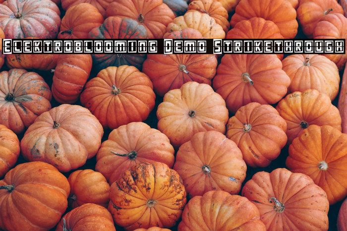 Elektroblooming Demo Strikethrough Example 3