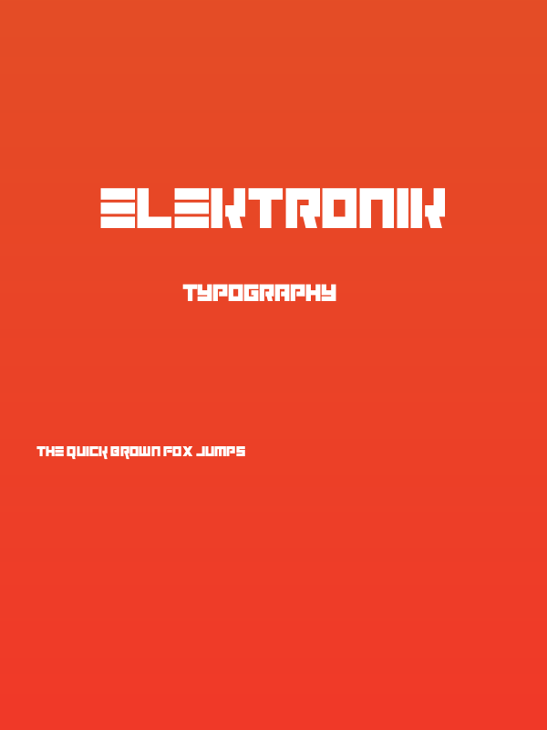 Elektronik Poster