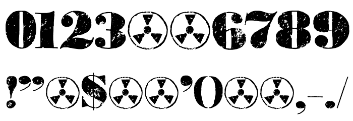 Element 120 DEMO Regular Font OTHER CHARS
