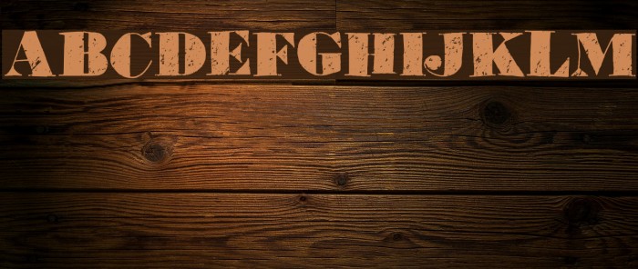 Element 120 DEMO Regular Font examples
