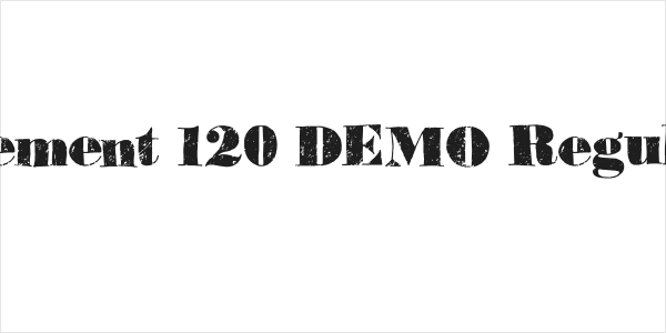 Element 120 DEMO Regular Logo
