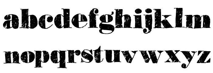 Element 120 DEMO Regular Font LOWERCASE