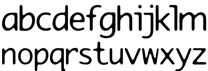 Element Font LOWERCASE