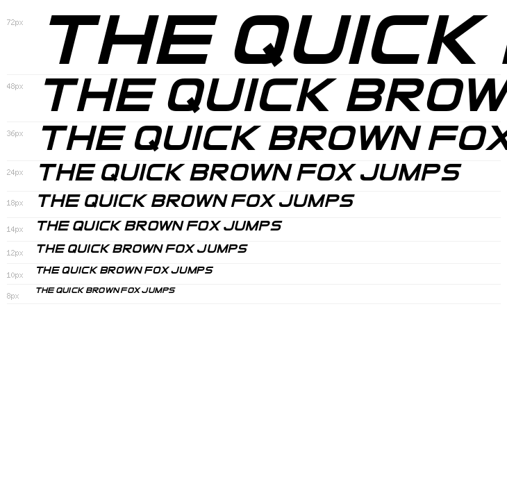 Elemental End Italic Waterfall