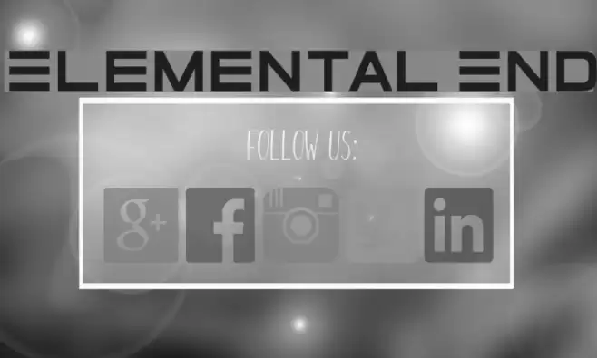 Elemental End Font examples