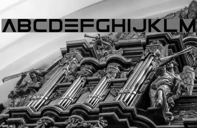 ElementalEnd Font examples