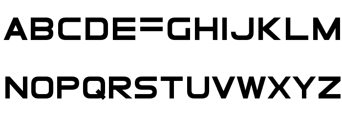 ElementalEnd Font LOWERCASE