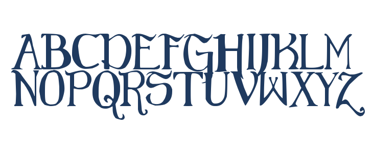Elementary Gothic Lowercase