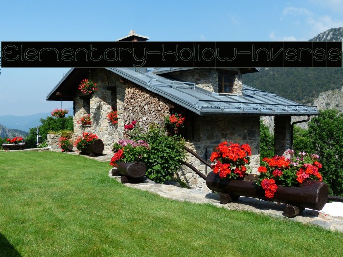 Elementary-Hollow-Inverse Example 3