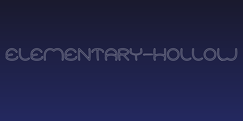 Elementary-Hollow Social Header