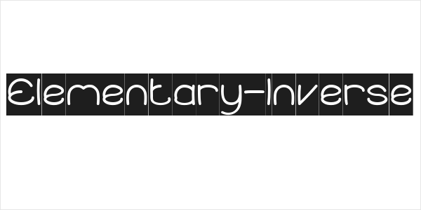 Elementary-Inverse Logo