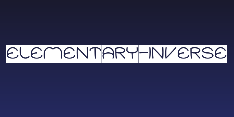 Elementary-Inverse Social Header
