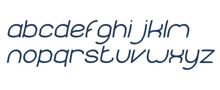 Elementary Italic Lowercase