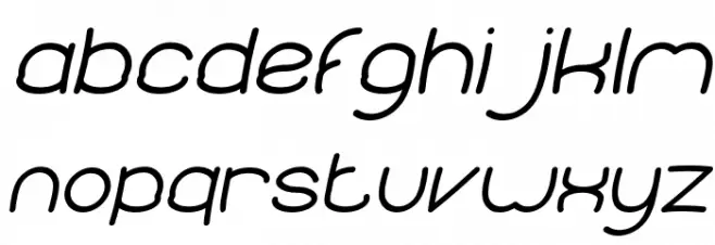 Elementary Italic خط أحرف صغيرة