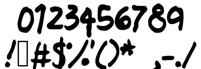 Elementary, My dear Font OTHER CHARS