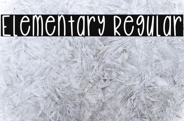 Elementary Regular Example 3