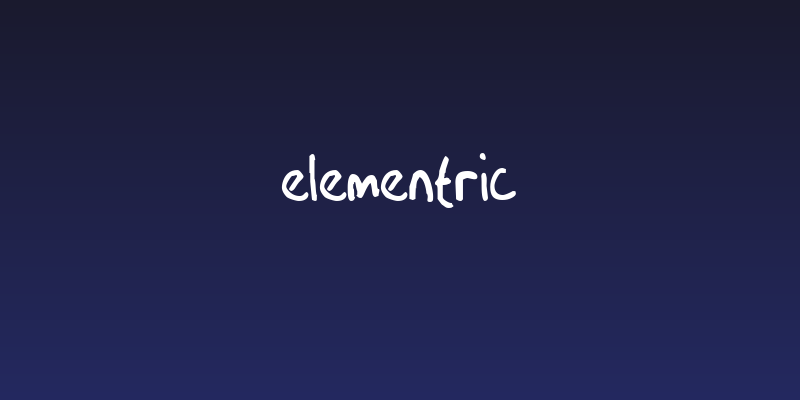 Elementric Social Header