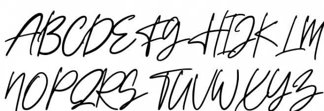Elements Regular Schriftart Groß