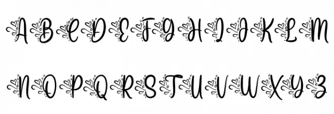 Elena Demo Font 字体 大写