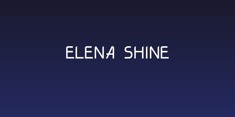 Elena Shine Social Header