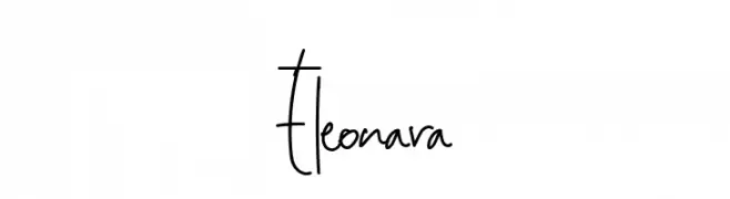 Eleonara  Free Fonts Download
