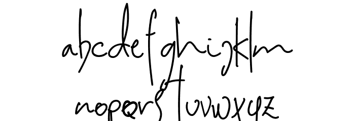 Eleonara Font LOWERCASE