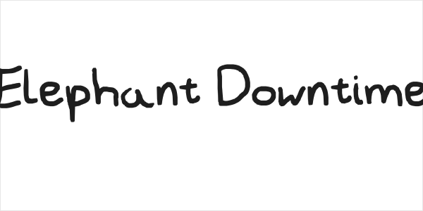 Elephant Downtime Logo