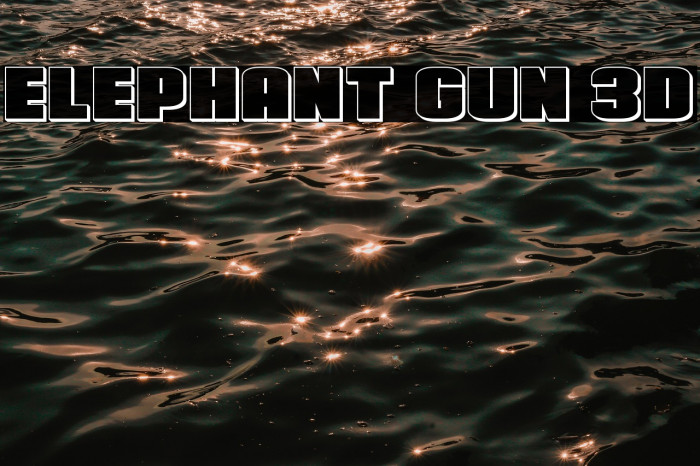 Elephant Gun 3D Example 1
