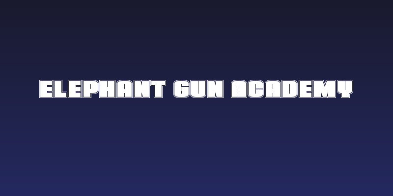 Elephant Gun Academy Social Header