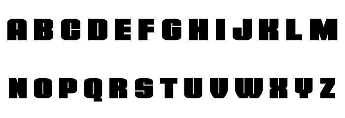 Elephant Gun Title Font LOWERCASE