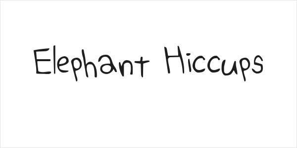 Elephant Hiccups Logo