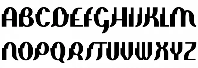 Elephant man Bold Schriftart Groß