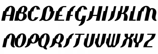 Elephant man BoldItalic フォント 大文字