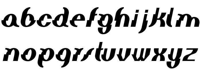 Elephant man BoldItalic Font LOWERCASE