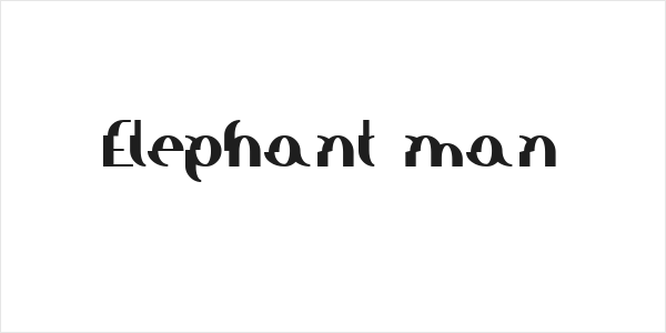 Elephant man Logo