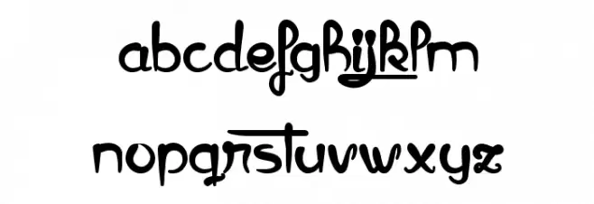Elephant 字体 小写