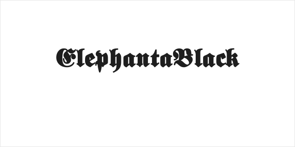 ElephantaBlack Logo